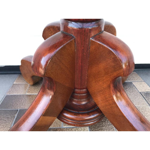 Round Ash Side Table, 1920s For Sale - Image 3 of 18