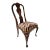 Kindel Winterthur Collection Georgian Carved Solid Mahogany Side Chair For Sale