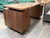 Wood Custom Designed Zebra Wood Office Desk For Sale - Image 7 of 12