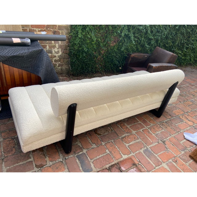 Textile Jonathan Adler Aspen Slipper Sofa For Sale - Image 7 of 11