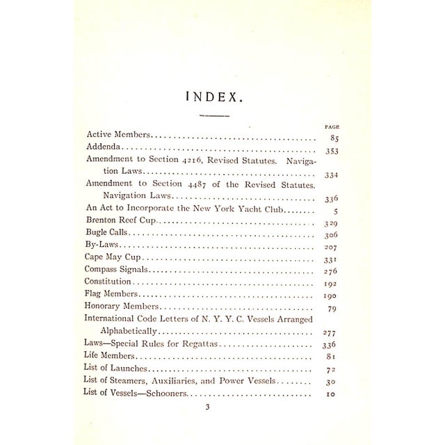 New York Yacht Club 1905 For Sale - Image 10 of 15