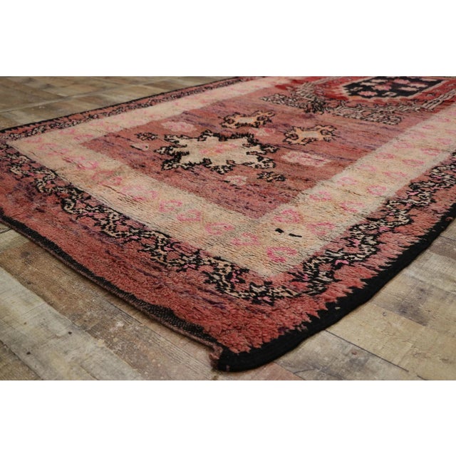 Vintage Berber Moroccan Rug - 05'10 X 08'08 For Sale In Dallas - Image 6 of 9