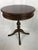 Brown Vintage Mid-Century Regency Mahogany Drum Table With Carved Paw Feet For Sale - Image 8 of 11