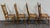 Vintage Spindle Back Caned Seat Solid Oak Dining Chairs For Sale - Image 11 of 12