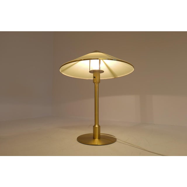Mid-Century Kongelys Table Lamp by Niels Rasmussen Thykier for Fog & Mørup, Denmark For Sale - Image 15 of 16