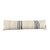 Turkish Hemp Pillow Cushion Natural Beige Black Cushion Cover 12"x46" For Sale