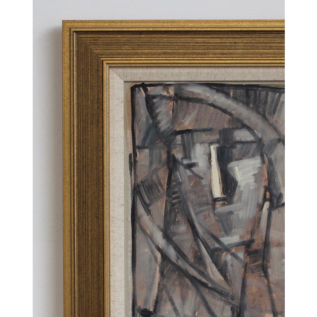 Contemporary Florentine School Artist, Hidden Portraits XXIV, 1990s, Acrylic on Board, Framed For Sale - Image 3 of 11