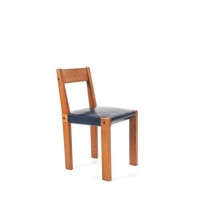 Model S24 Chairs by Pierre Chapo, 1960s, Set of 4 For Sale - Image 6 of 13