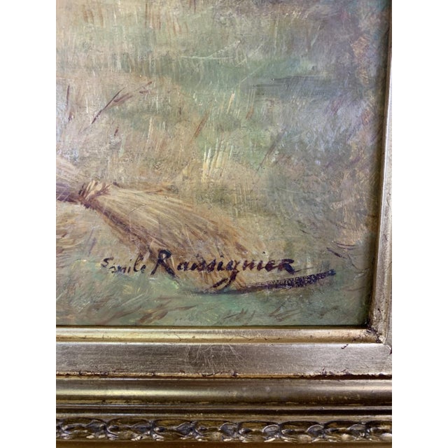 Paul Emile Felix Raissiguier, Landscape, Late 19th Century, Oil on Canvas For Sale - Image 12 of 13