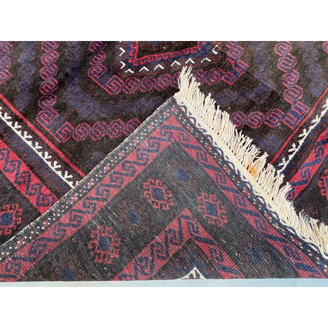 Good Quality Herati Baluch Tribal Gallery Runner Rug - 4'6" X 9'0" For Sale - Image 12 of 12