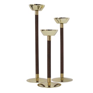 Mid Century Votive Holders - Set of 3 For Sale