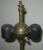 French Art Deco Green Tole Lamps - A Pair For Sale In Savannah - Image 6 of 8