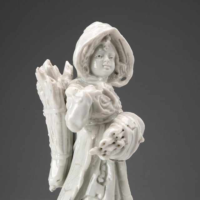 Porcelain Figurine from Capodimonte For Sale - Image 9 of 10