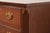 Baker Furniture Georgian Carved Mahogany Bedside Chest, Newly Refinished For Sale - Image 9 of 14