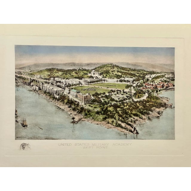 Early 20th Century Antique United States Military Print. Engraving from the original plate (c. 1913) after Richard...