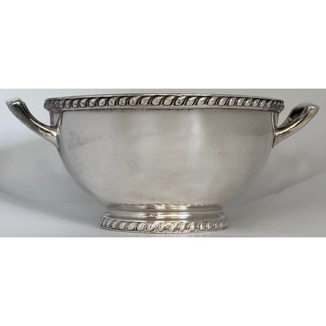 Metal Antique St. Louis Silver Company Small Silver Plated Trophy Bowl For Sale - Image 7 of 13