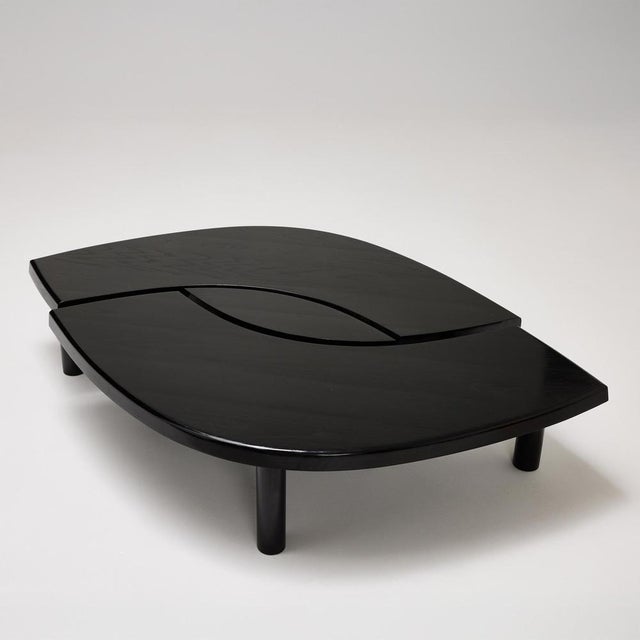 2020s T22 Table in Special Black Edition by Pierre Chapos For Sale - Image 5 of 18