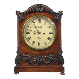 19th Century Mahogany Bracket Clock