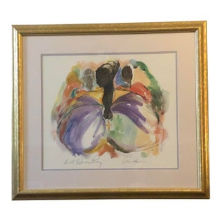 "Real Women Pray" Signed Frame Art Print by Andrew Turner For Sale
