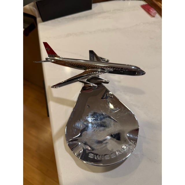 Art Deco Swiss Air 1970’s Ashtray/Desk Decor For Sale - Image 16 of 17