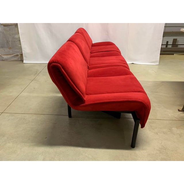 Model 125 Veranda 3-Seater Sofa by Vico Magistretti for Cassina, 1980s For Sale - Image 6 of 18