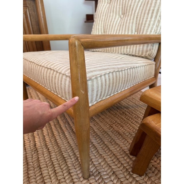 Pair of t.h. Robsjohn-Gibbings Lounge Chairs For Sale - Image 15 of 15