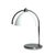 Gold Table Lamp in Chrome and Glass, 1970s For Sale - Image 8 of 8