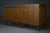 Brown Scandinavian Mid-Century Modern Modular Teak Sideboards with Cabinet, 1960s, Set of 3 For Sale - Image 8 of 14