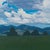 Textile The Rhythm of the Sky by Michael Magrin | Oil on Linen Mountain Landscape With Clouds For Sale - Image 7 of 14