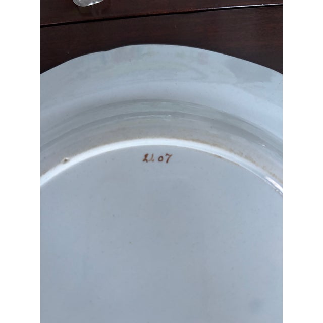 Ceramic Set of 4 Early 19th Century Floral China Plates by Spode “Willis” Pattern For Sale - Image 7 of 7