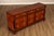 High Quality Triple Dresser with Banded Top and Assortment of Dovetailed Drawers Flanked by Ebonized Columns
