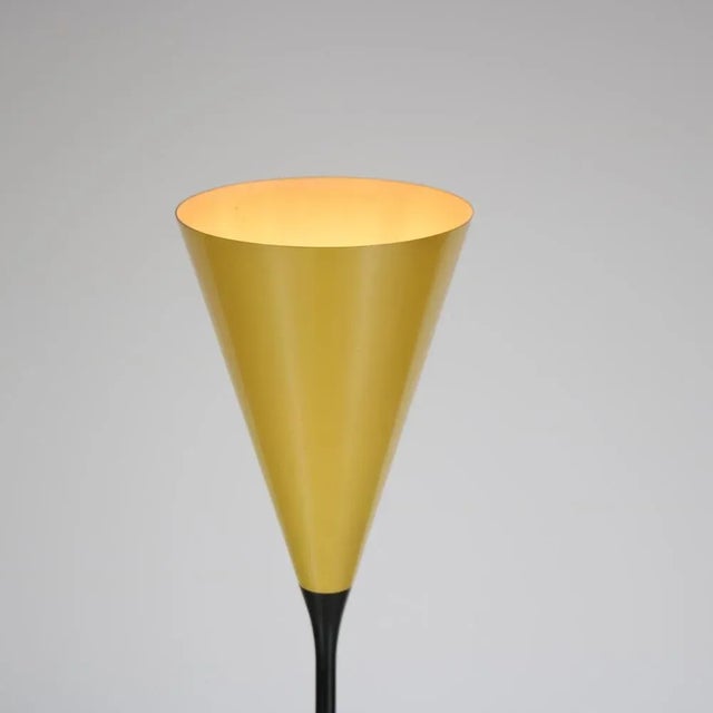 Black Floor Lamp by Gino Sarfatti for Artiluce, Italy, 1950s For Sale - Image 8 of 13