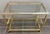 Pierre Vandel Vintage Storage Unit in Gold-Plated Metal and Glass by Pierre Vandel, 1970s For Sale - Image 4 of 16