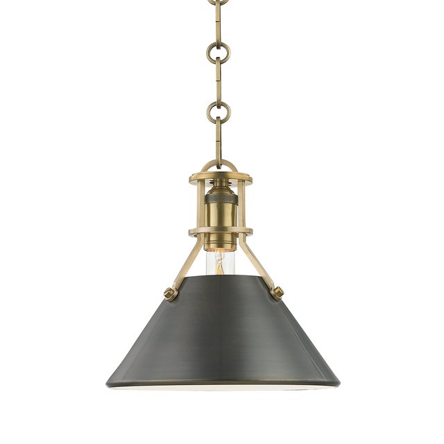 Designed by Mark D. Sikes for Hudson Valley Lighting Material: Brass 9.5 W x 9.5 D x 9.25 H