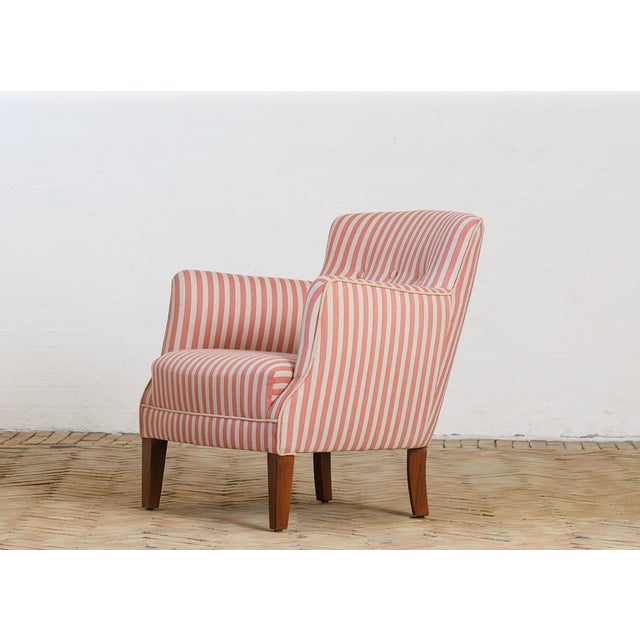 1950s No. 920 Chair in Swedish Wool Upholstery, 1950s For Sale - Image 5 of 5