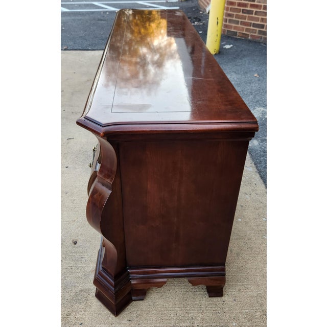 1990s Bombe Style Dresser From "Cardella" Line From Century Furniture For Sale In Washington DC - Image 6 of 12