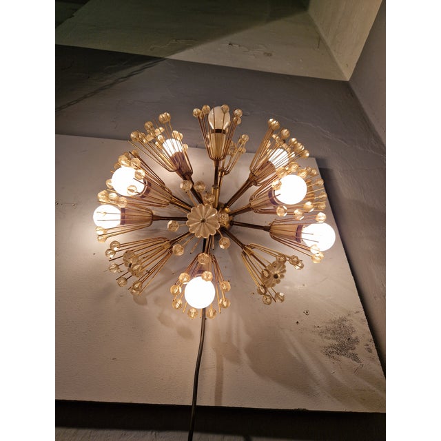 Sputnik Wall Lamps by Emil Stejnar for Rupert Nikoll, Austria, 1960s, Set of 2 For Sale - Image 11 of 17