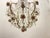 Vintage Crystal Ceramic Rose Chandelier, 1960s For Sale - Image 11 of 15