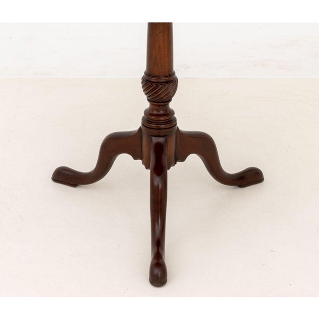 Early 19th Century George III Mahogany Tilt-Top Table For Sale - Image 5 of 8