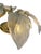 Metal Murano Glass Leaf Flush Mount by Novaresi, Italy, 1970s For Sale - Image 7 of 17