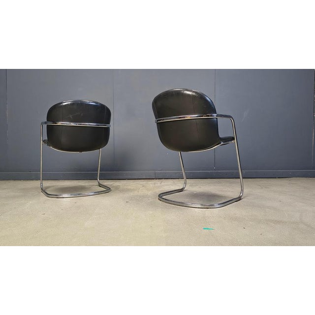 Dining Chairs by Gastone Rinaldi for Thema, Italy, 1970s, Set of 4 For Sale - Image 3 of 15
