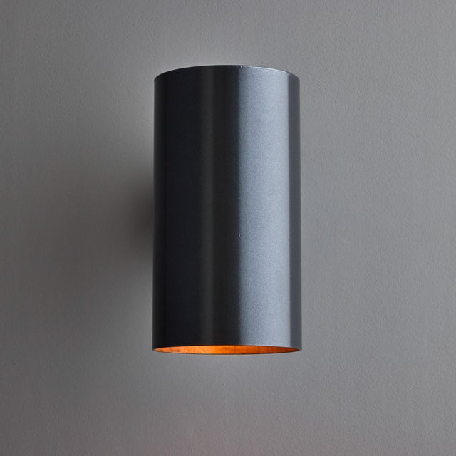 Pair of Large Hans-Agne Jakobsson C627 'Rulle' Outdoor Sconces in Painted Steel For Sale - Image 9 of 11