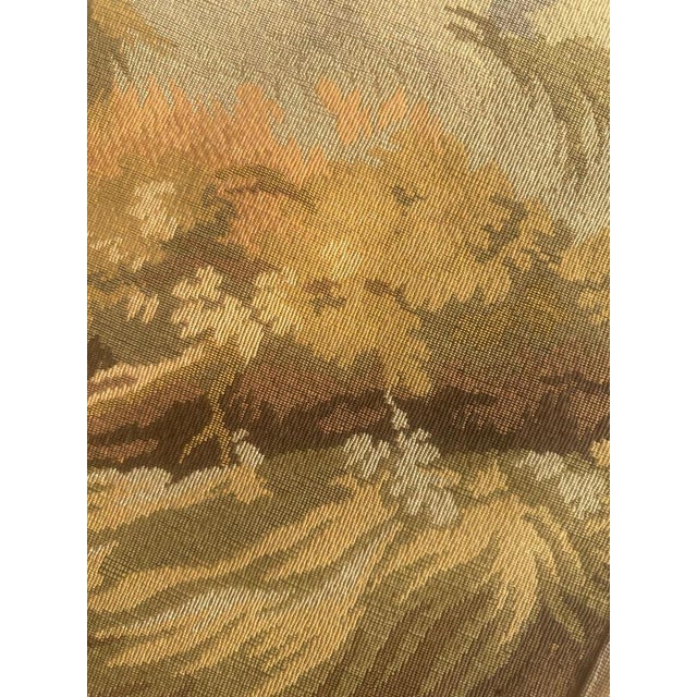 Mid-Century Aubusson French Jacquard Tapestry., 1970s For Sale - Image 13 of 18