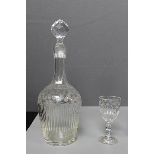 Wood Napoleon III Liqueur Cellar with Grape Bunches, 1800s For Sale - Image 7 of 16