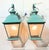 American Pair of Vintage Solid Brass Wall Lanterns - Timeless Elegance for Your Home For Sale - Image 3 of 18