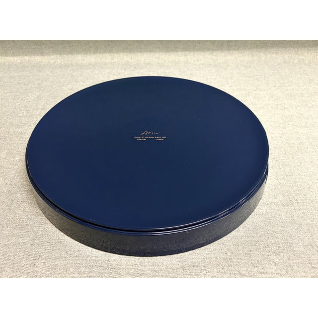 Vintage Otagiri Round Lacquer Tray For Sale In Raleigh - Image 6 of 9