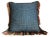 Blue Birds & Tartan Folktales Cushion from House of Ita For Sale