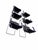 Extremely hefty and well crafted, each armchair is stamped to the chrome under-arm with Knoll insignia. Seats are...