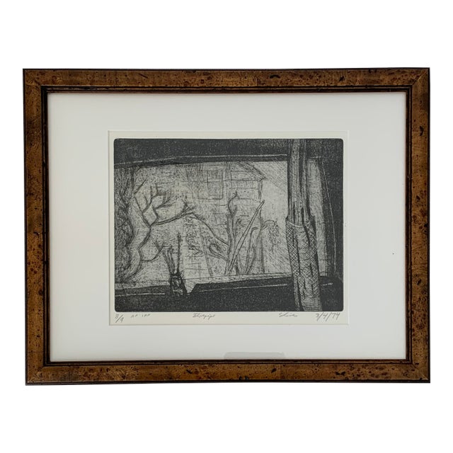 1974 Original Artist Proof Etching by Arnold Shives For Sale