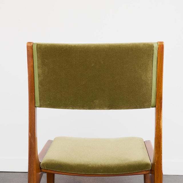 1950s 1950s A Set of Six Italian Attributed to Carlo De Carli Dining Chairs For Sale - Image 5 of 7
